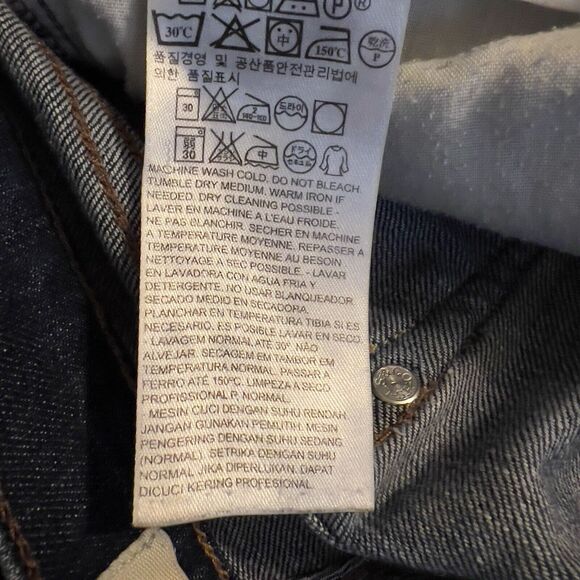 Levi Strauss bootcut 515 Jeans Size 27 X 30 Blue Jeans Woman’s Stretch - Picture 10 of 11